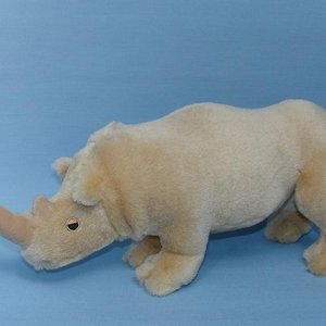 703 White Rhino / Weisses Nashorn / Vit Noshrning 30 cm